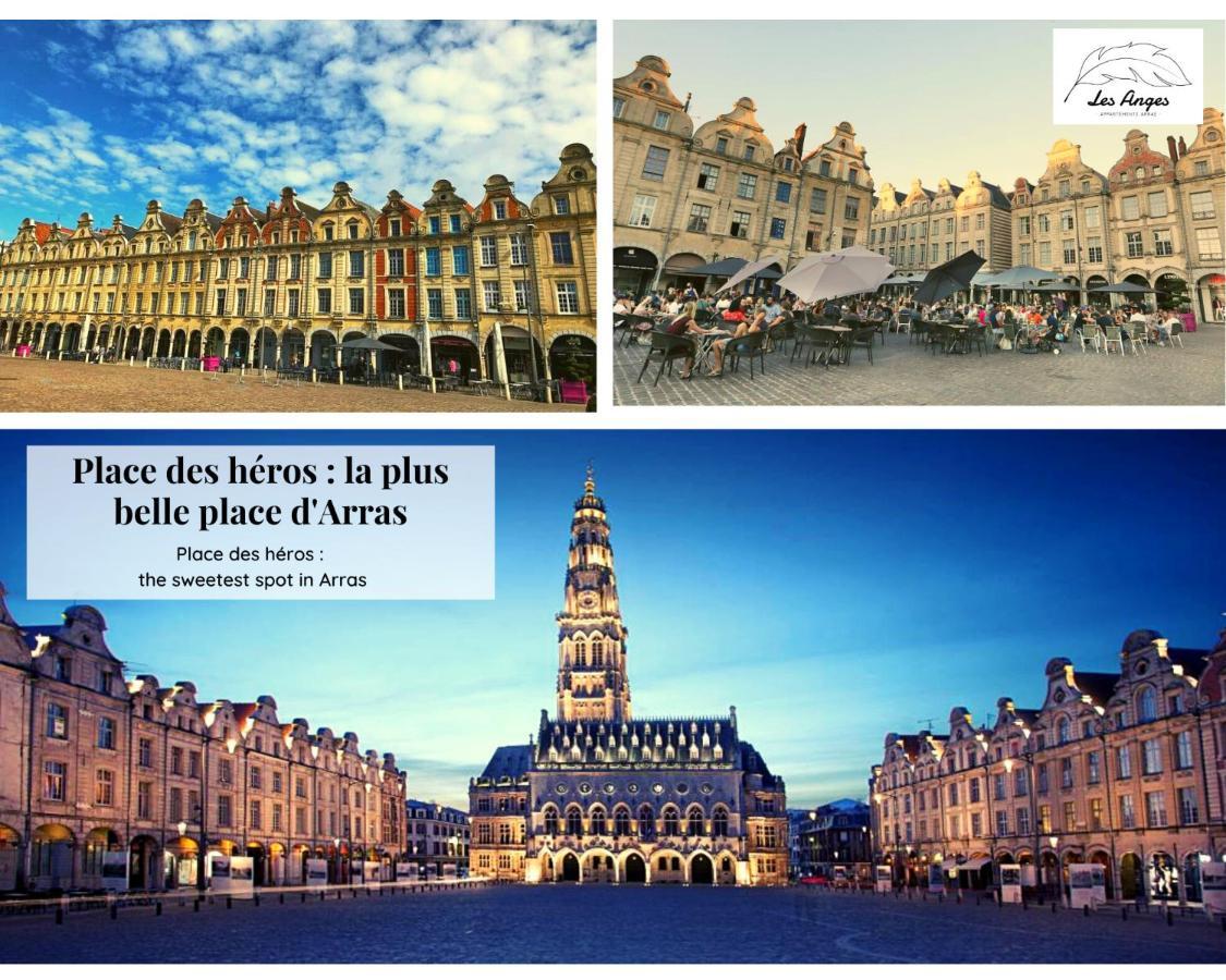Les Anges - 6 Appartements - Place Des Heros Arras Exterior photo